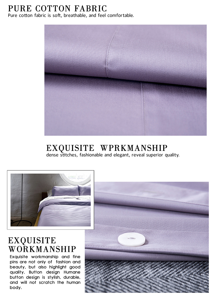 Professional Resort Purple Duvet Cover Sets