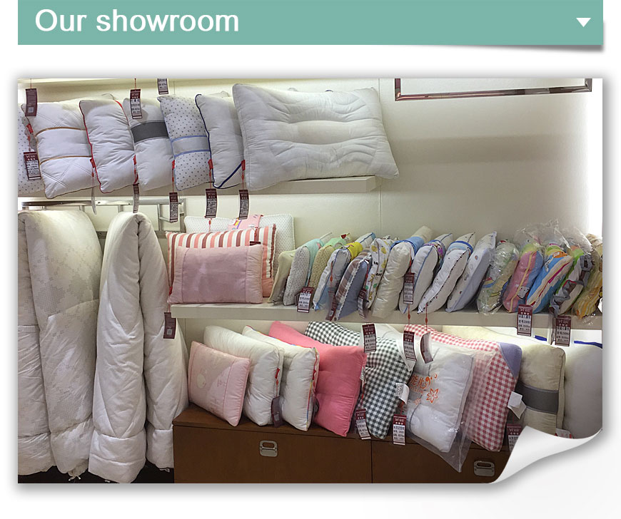 bedding showroom