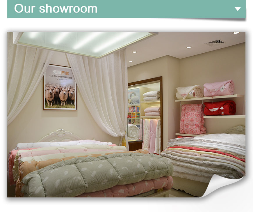 bedding showroom