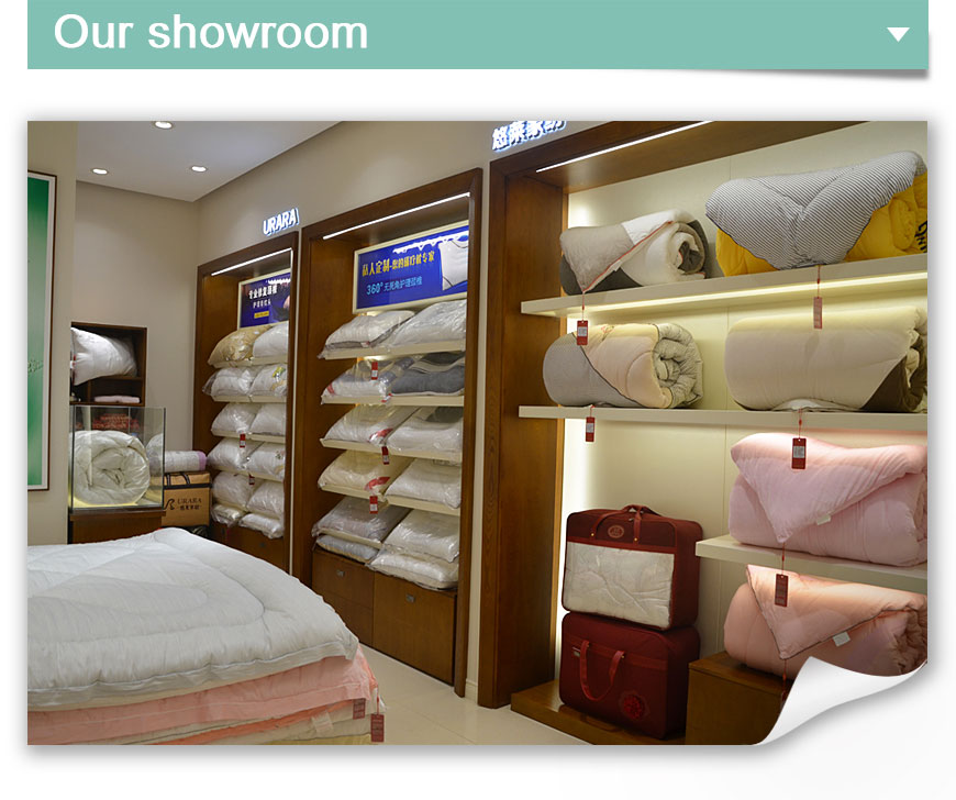 bedding showroom