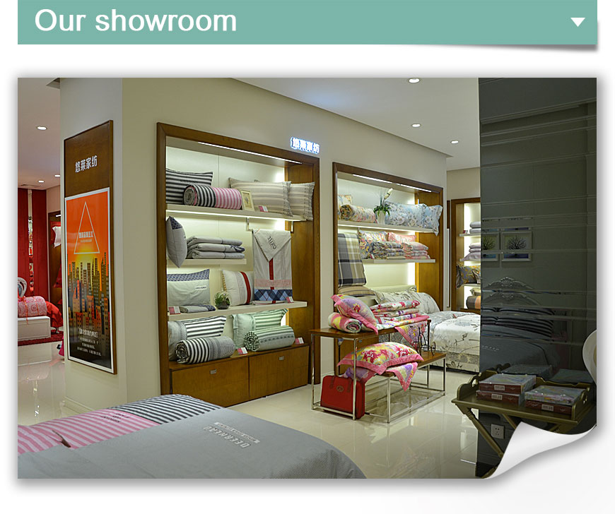 bedding showroom