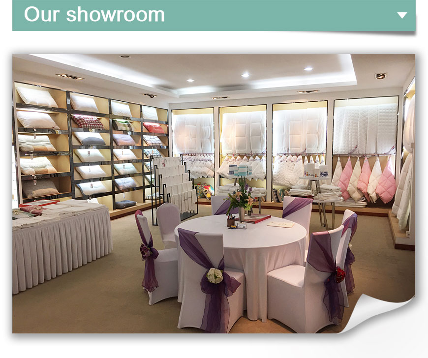 bedding showroom