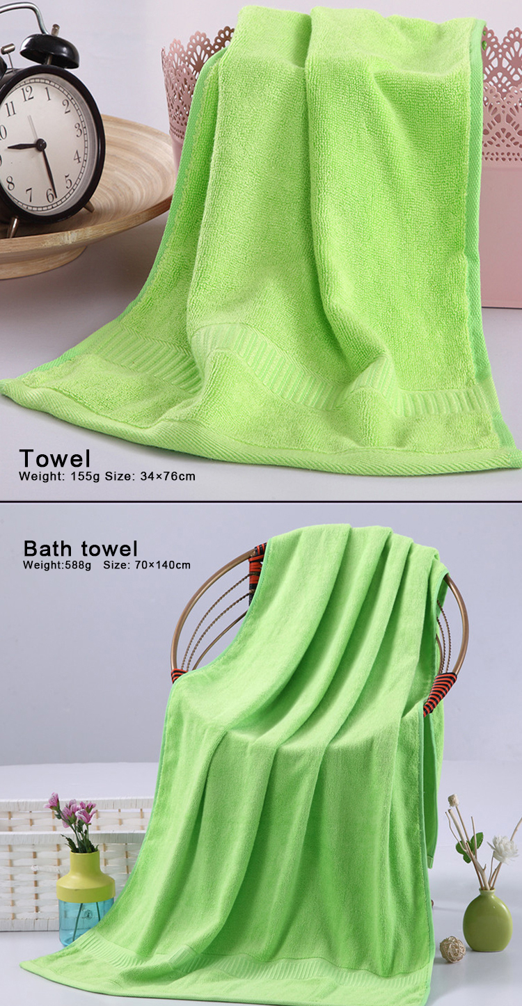 Plain Dyed OEM Apartment Washcloth