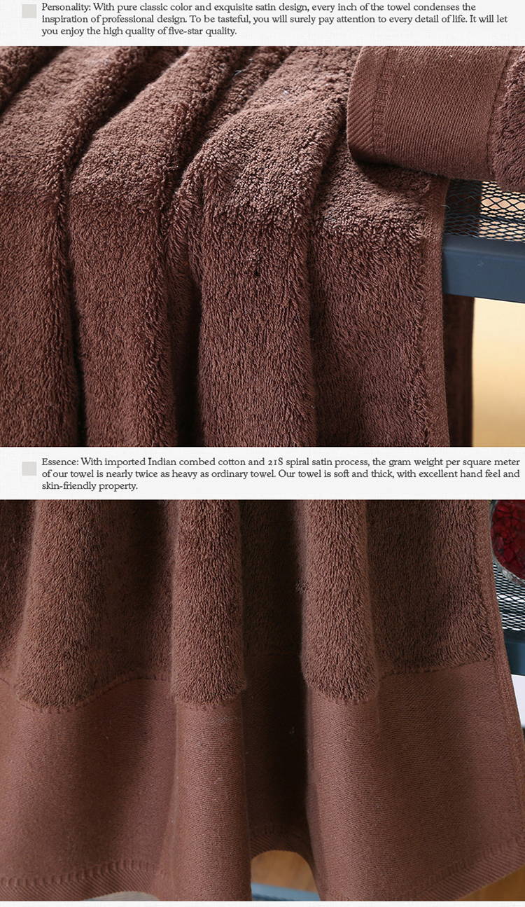 Extra Large Dark Brown Towels