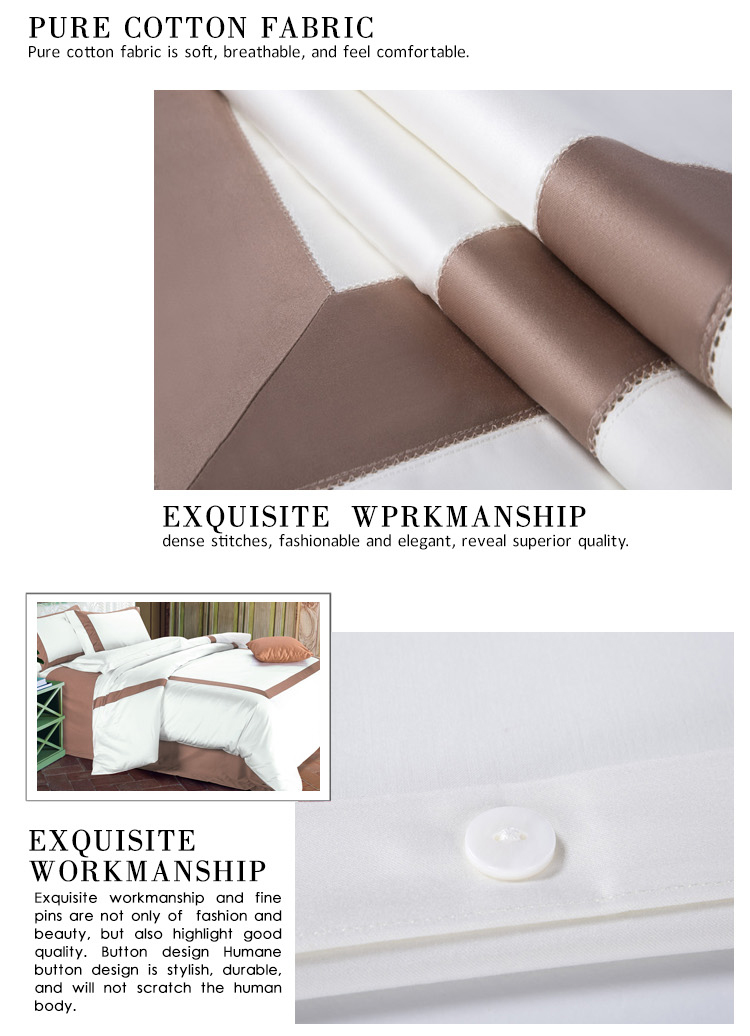 Professional 4PCS 100% Cotton Bedding Sets