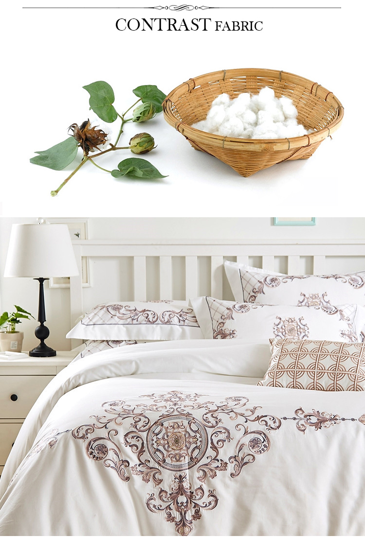 White Luxury Winter Duvet Covers