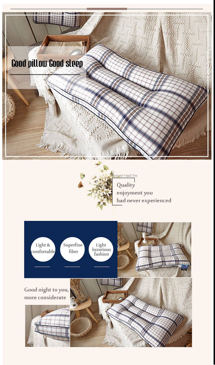 100% Cotton Soft Luxury Down Pillows