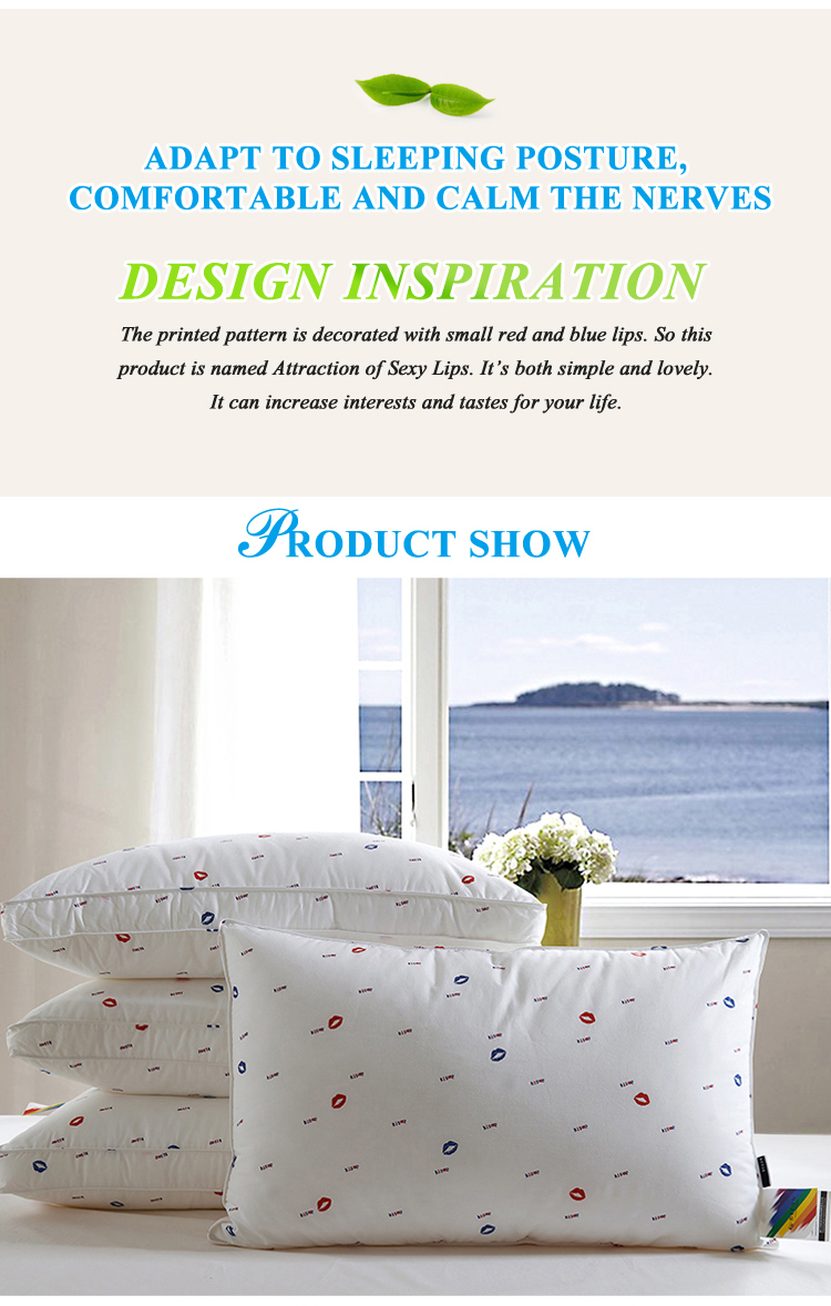 100% Cotton Customized Best Pillow Brands
