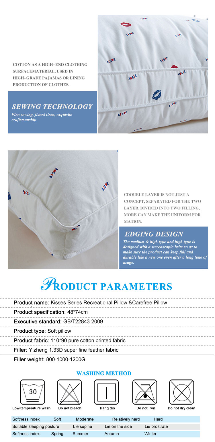 Customized Poly Cotton Best Quality Pillows