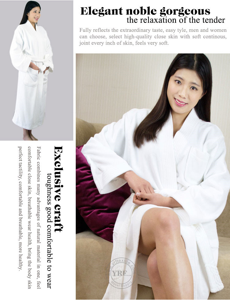 Cotton Cloth Bathrobe For Men And Women