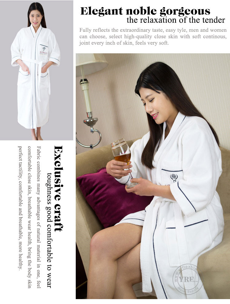 Length Spa Robe Bathrobes