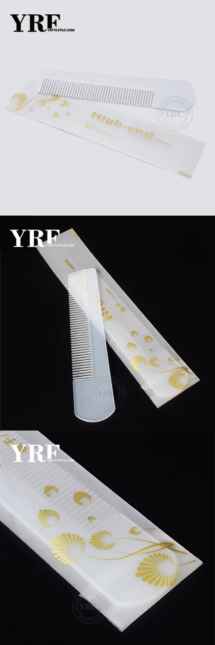 White Plastic Comb