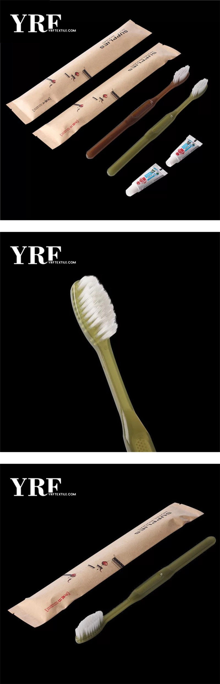 White Travel Toothbrush