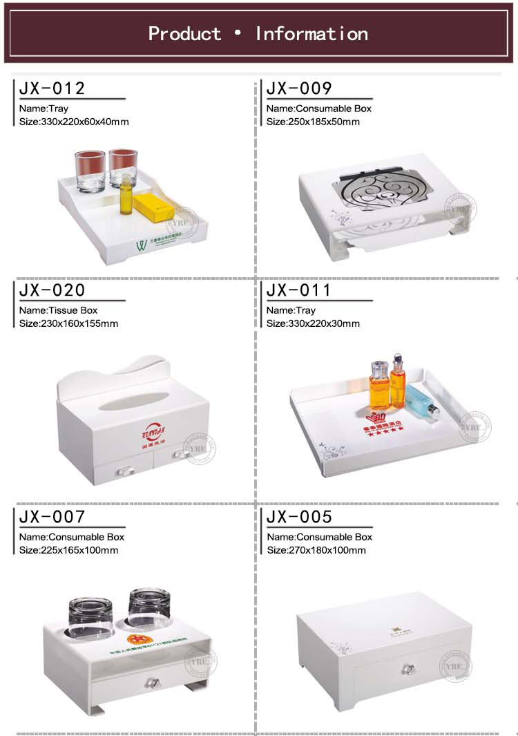 Square Acrylic Tray