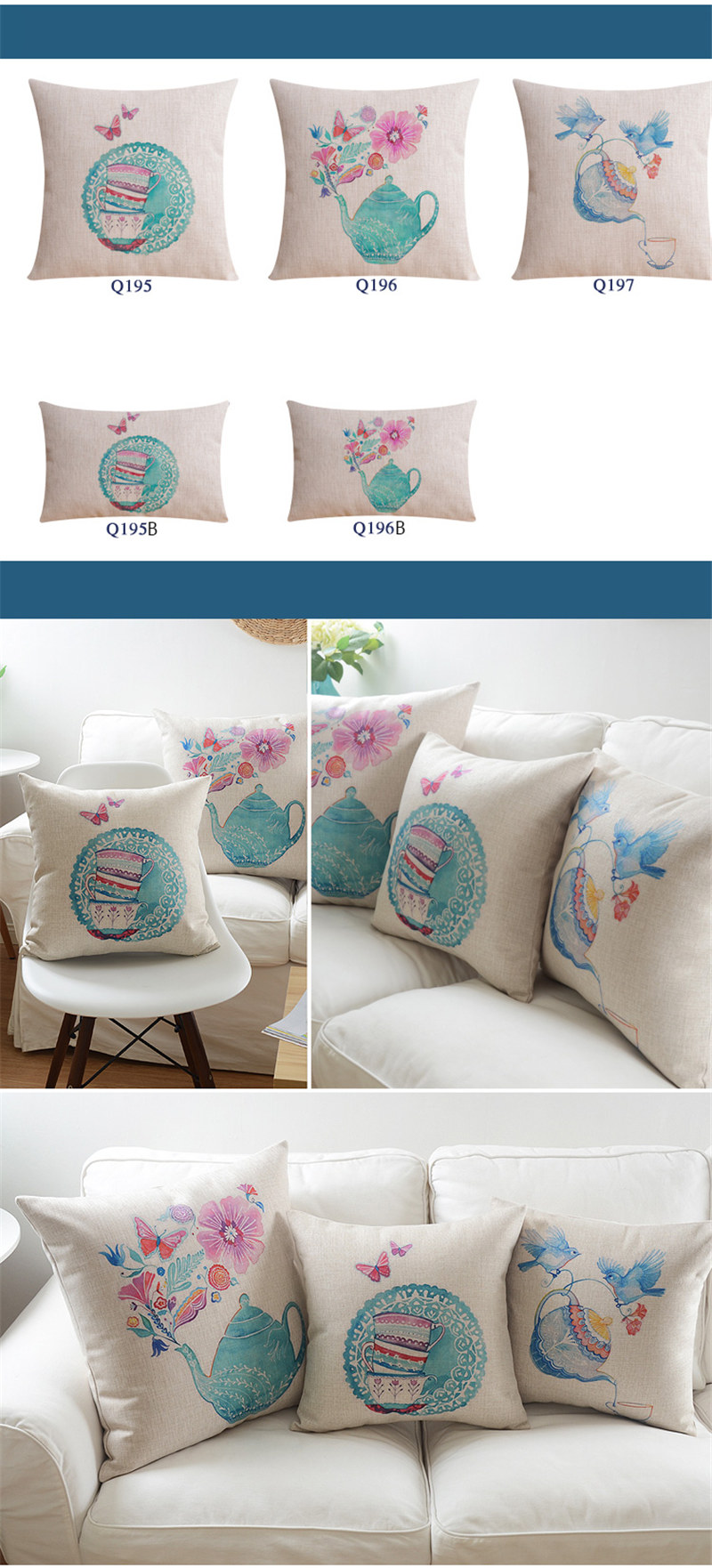 Throw Pillow Covers