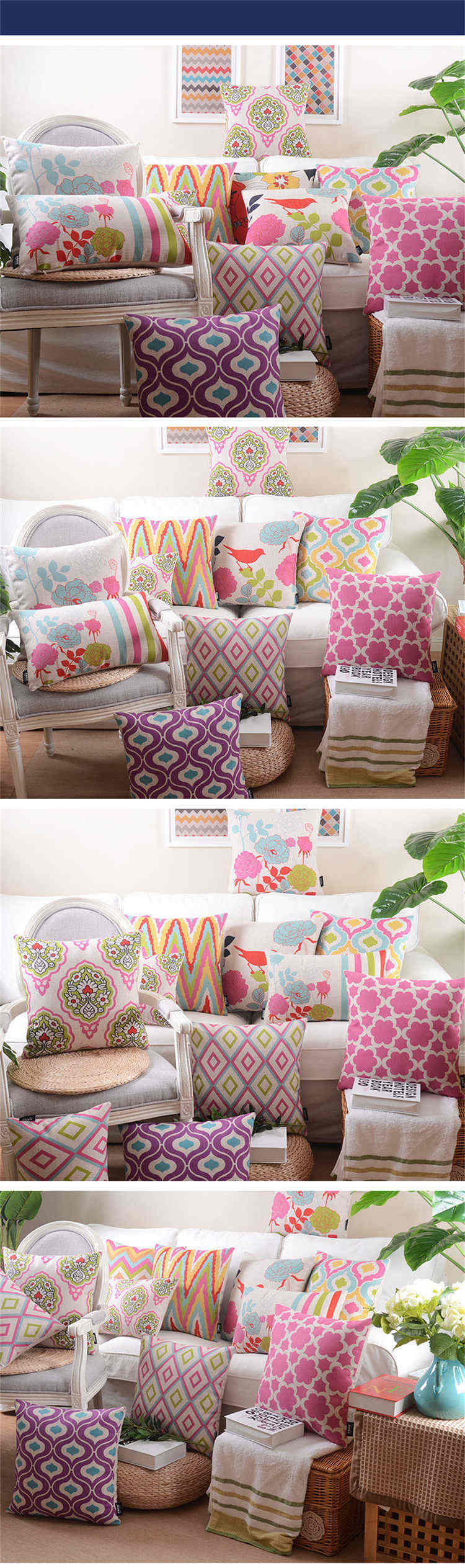 Throw Pillow Cases