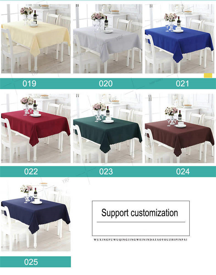 Fabric Trestle Round Table Cloth