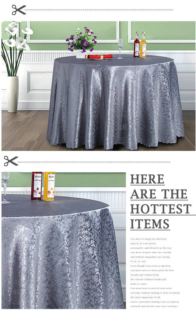 High Quality Spandex Round Tablecloth