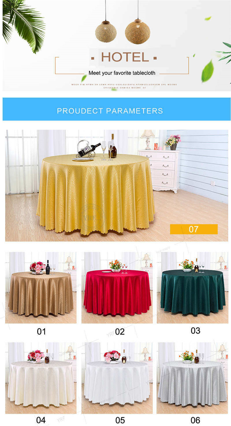 High Quality Round Tablecloths