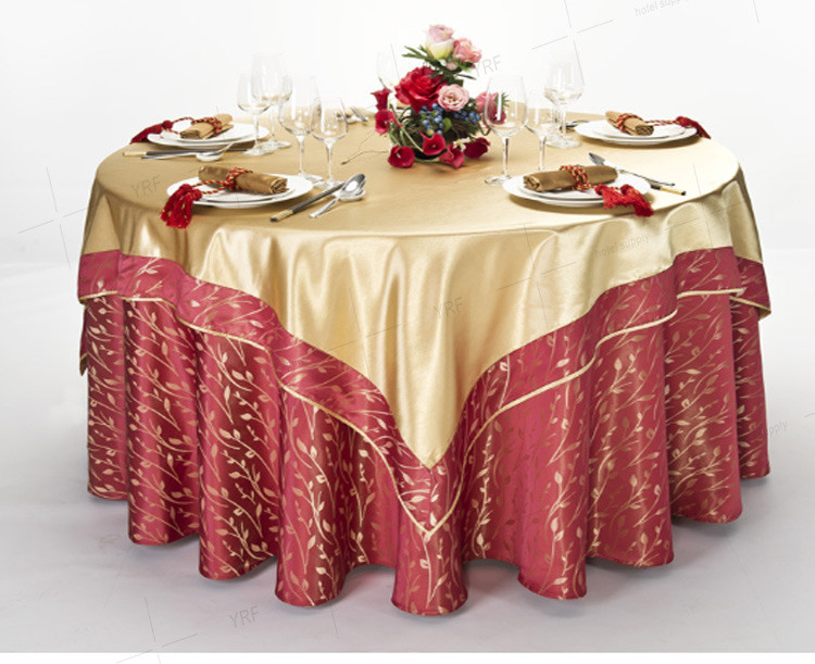 Luxury Round Wedding Table Cover