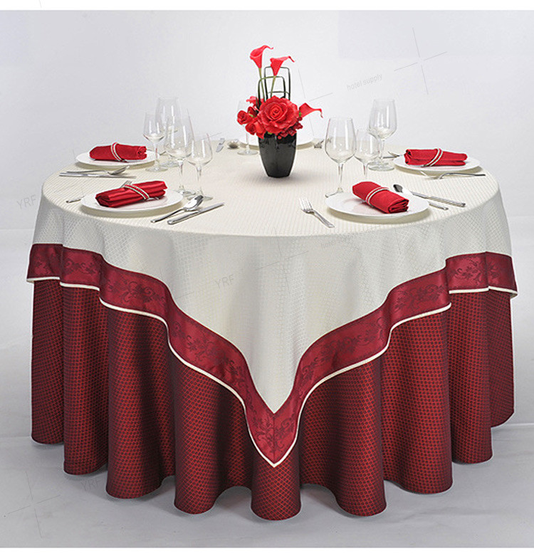 Satin Rose Table Cloth