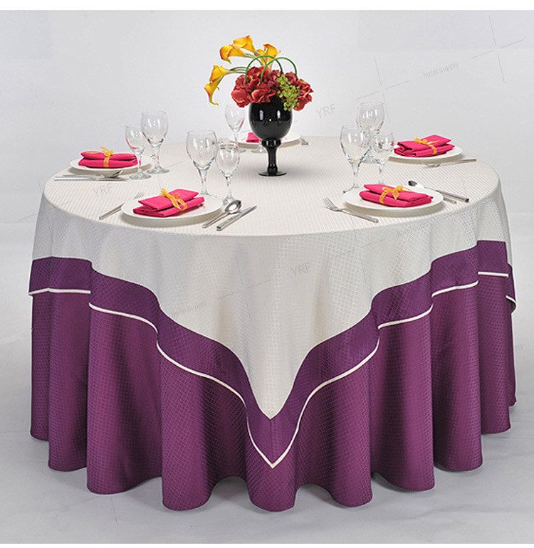 Polyester Glitter Table Cloth