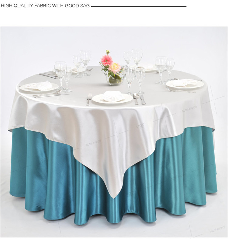 120 Round Satin Tablecloths
