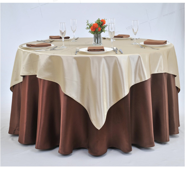 Ivory Sequin Tablecloth