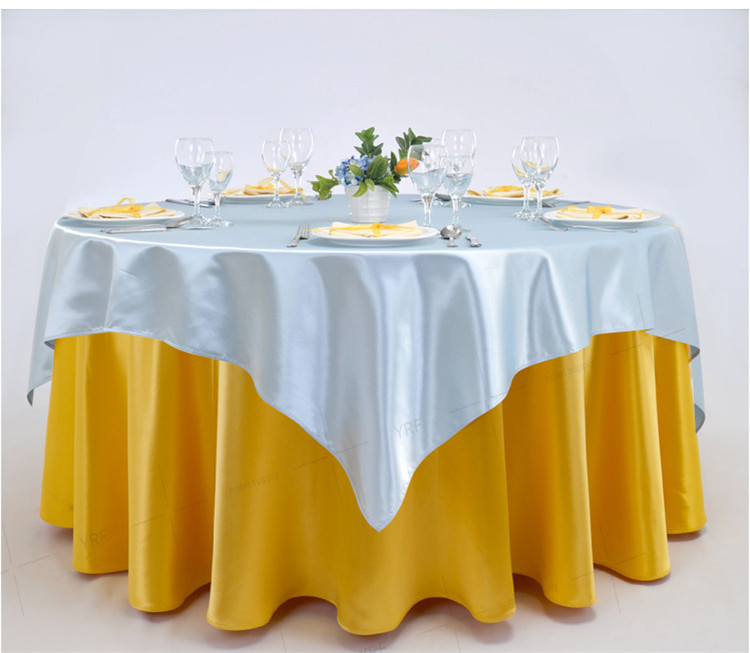 Satin Rose Table Cloth