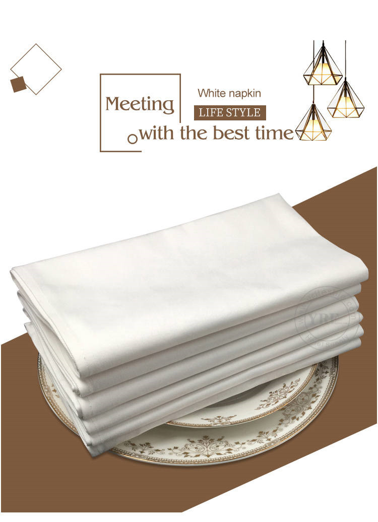 Wedding Party Plain Cotton Napkin