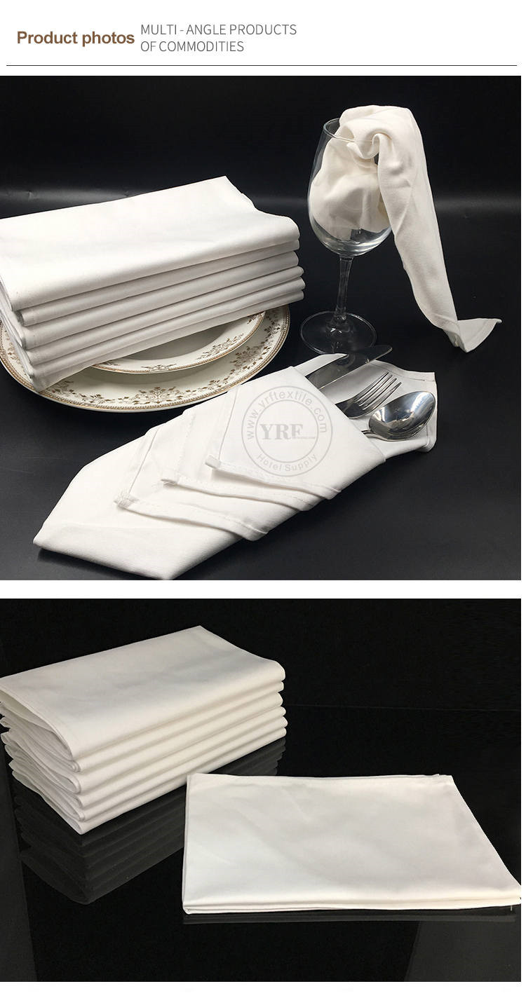 Cotton Plain Dyed Banquet Napkin