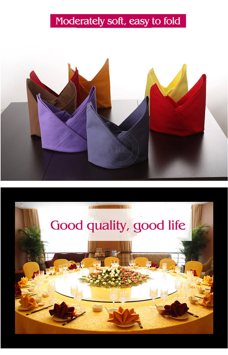 100% Polyester Cloth Napkin