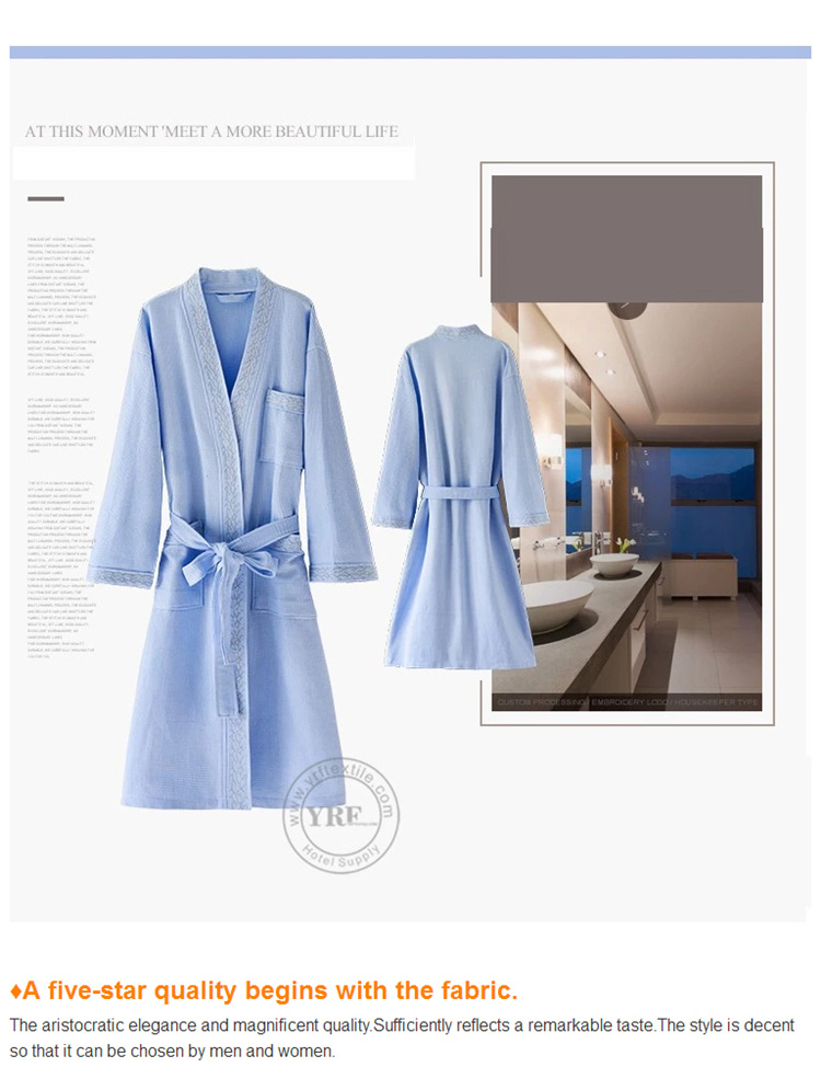 Bathrobe Set Luxury Hotel