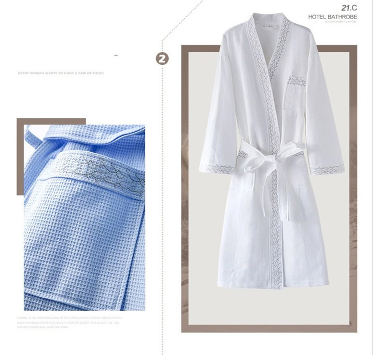 Luxury Hotel White Bathrobe