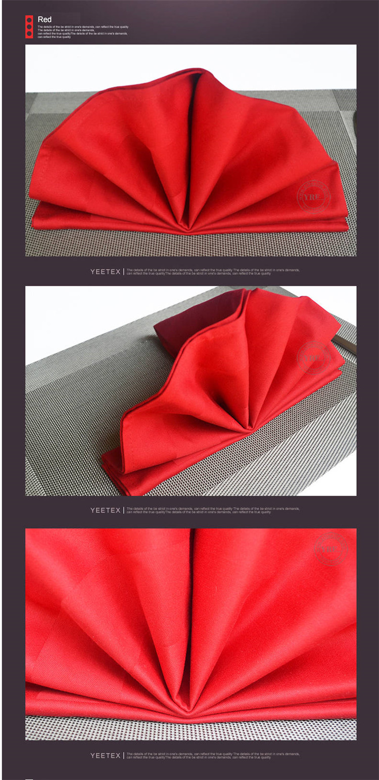 Square Custom Cloth Napkin