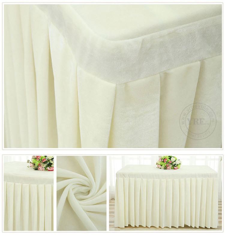 Manufacturer Square Table Skirt