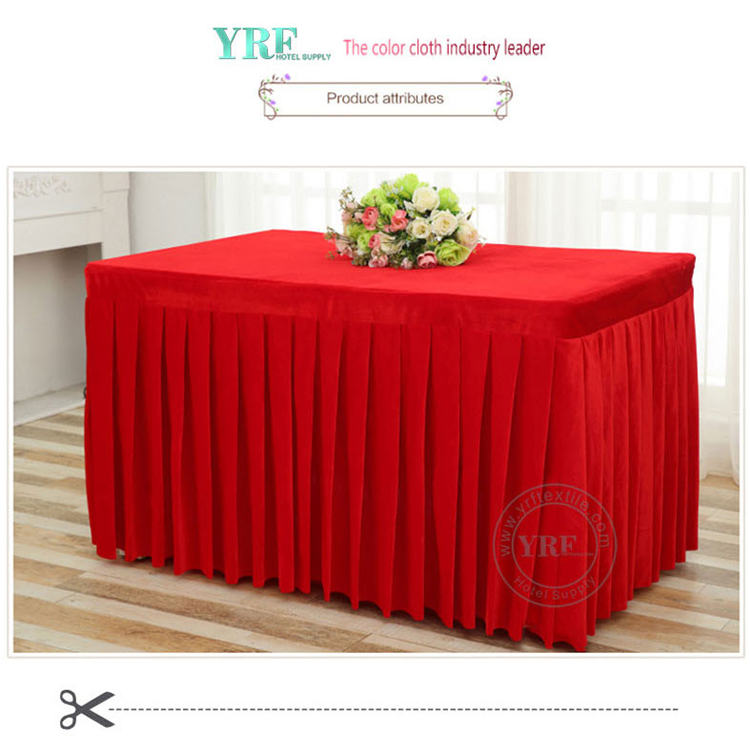 Manufacturer Square Table Skirt