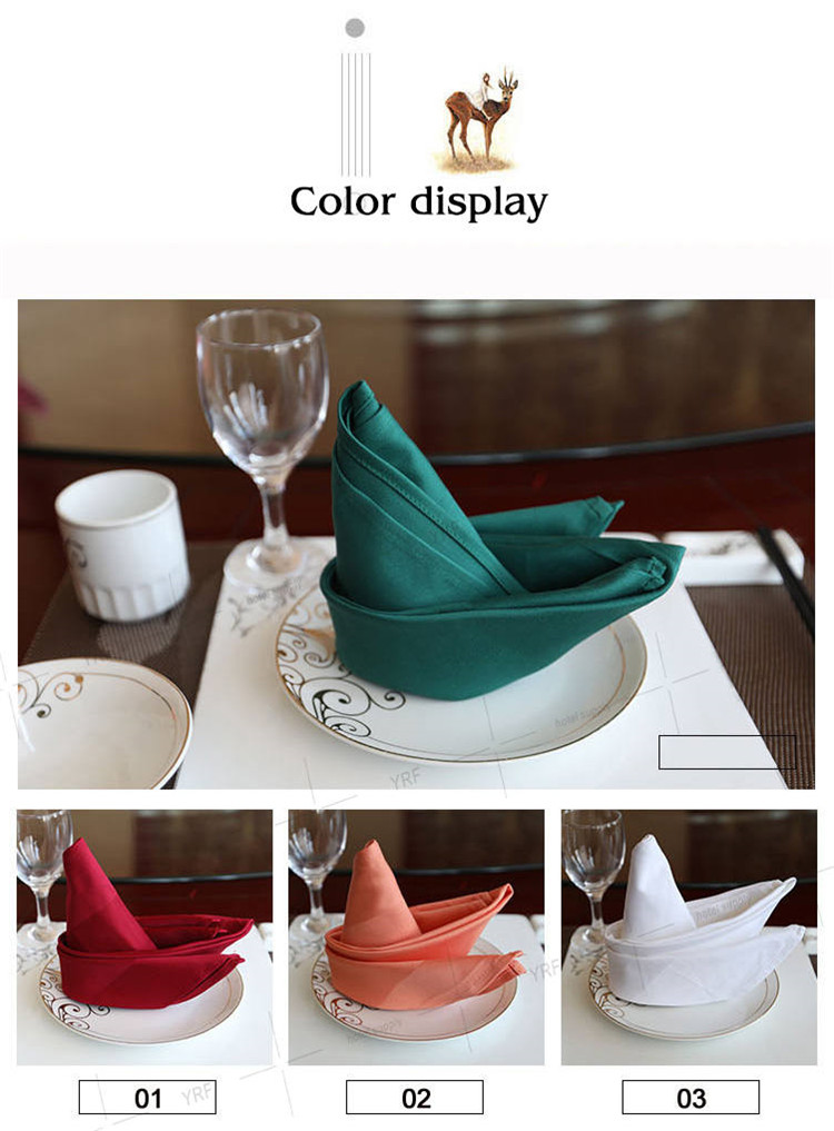 Hotel Rectangle Table Napkin