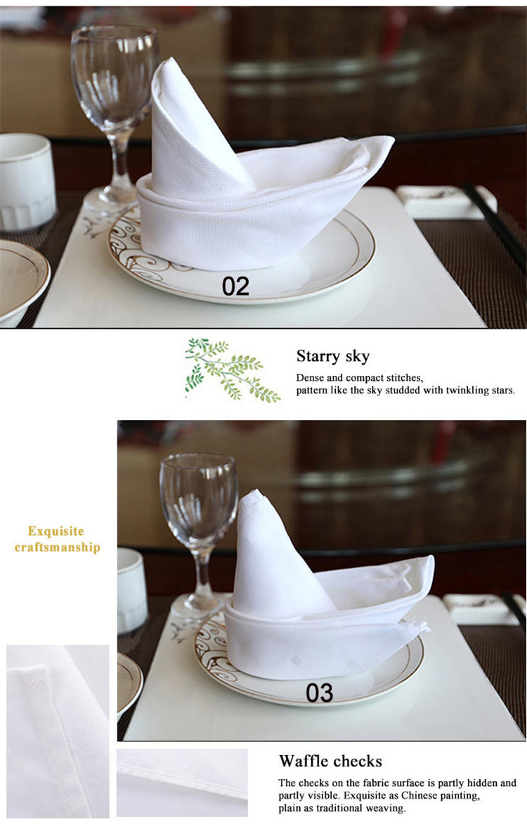 Square China Factory Cotton Napkins