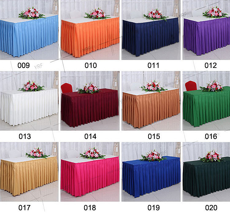 Chiffon Table Skirt