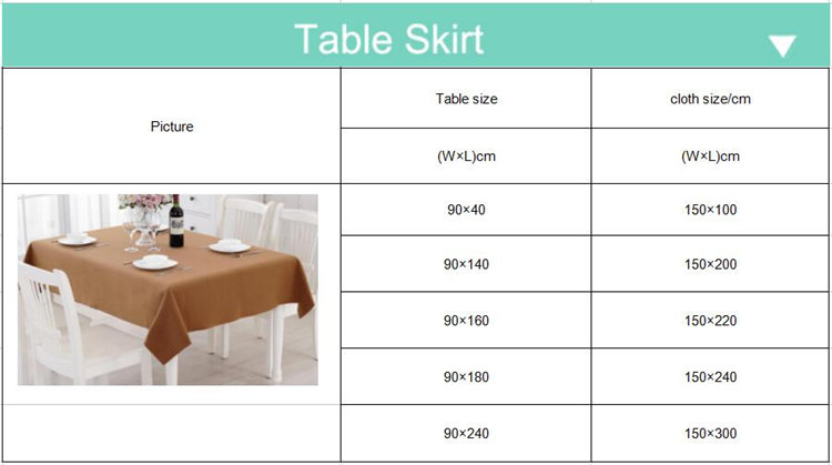 Table Skirting