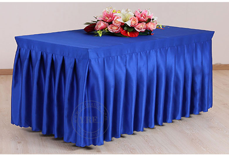 4 Star Hotel Yarn Dyed Table Skirt