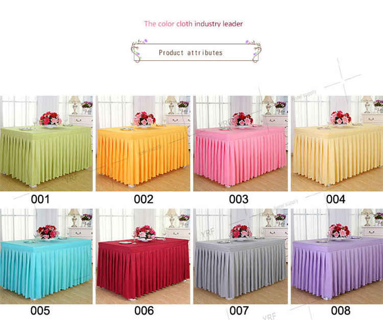 Hotels Top Table Skirt