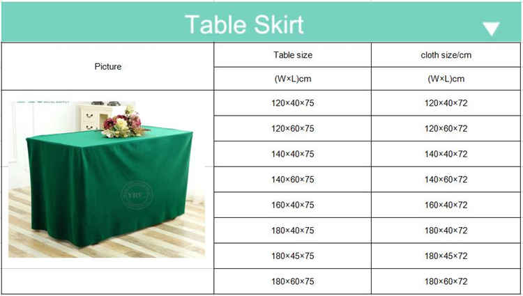 Table Skirts Styles Of Table Skirting