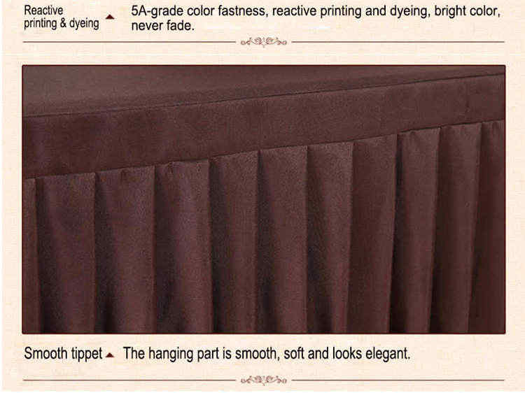 Cloth Table Skirting