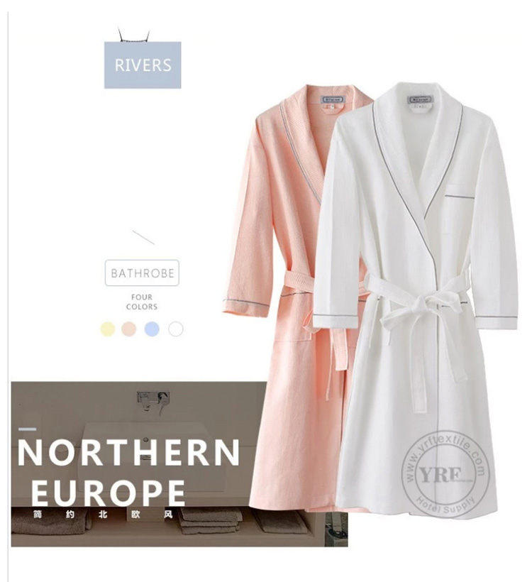 Bathrobe Robe 100% Cotton