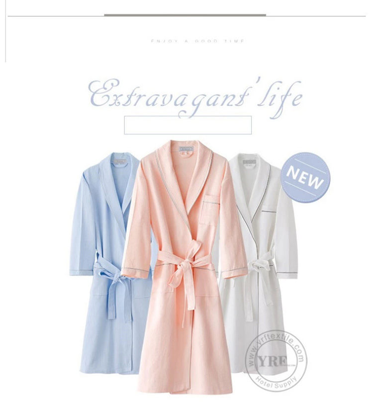 Bathrobe Robe 100% Cotton