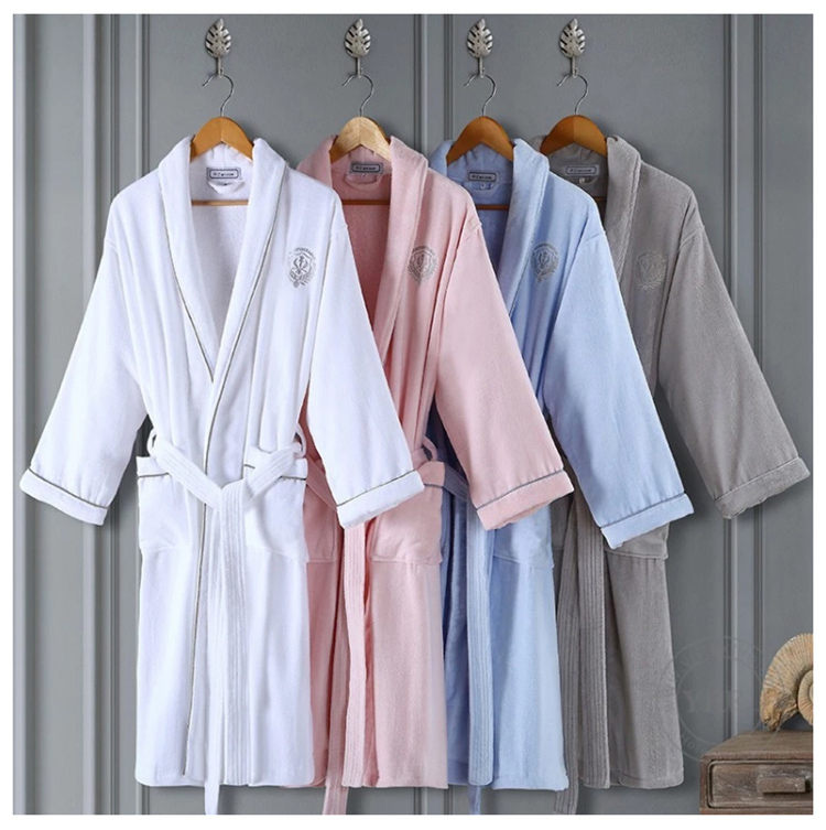 Top China Velour Bathrobe