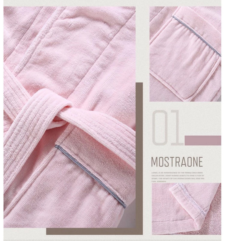 Top China Velour Bathrobe