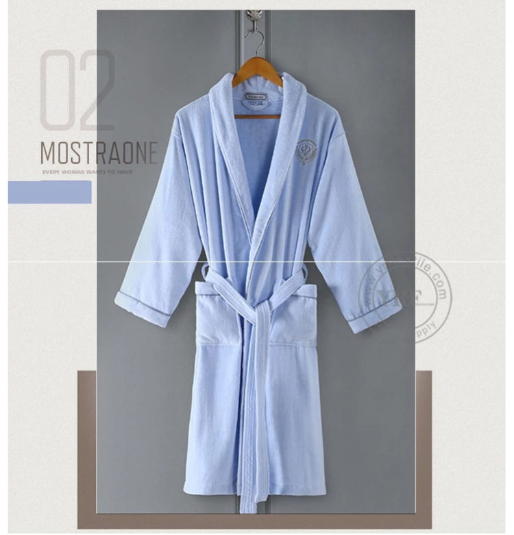 Top China Velour Bathrobe